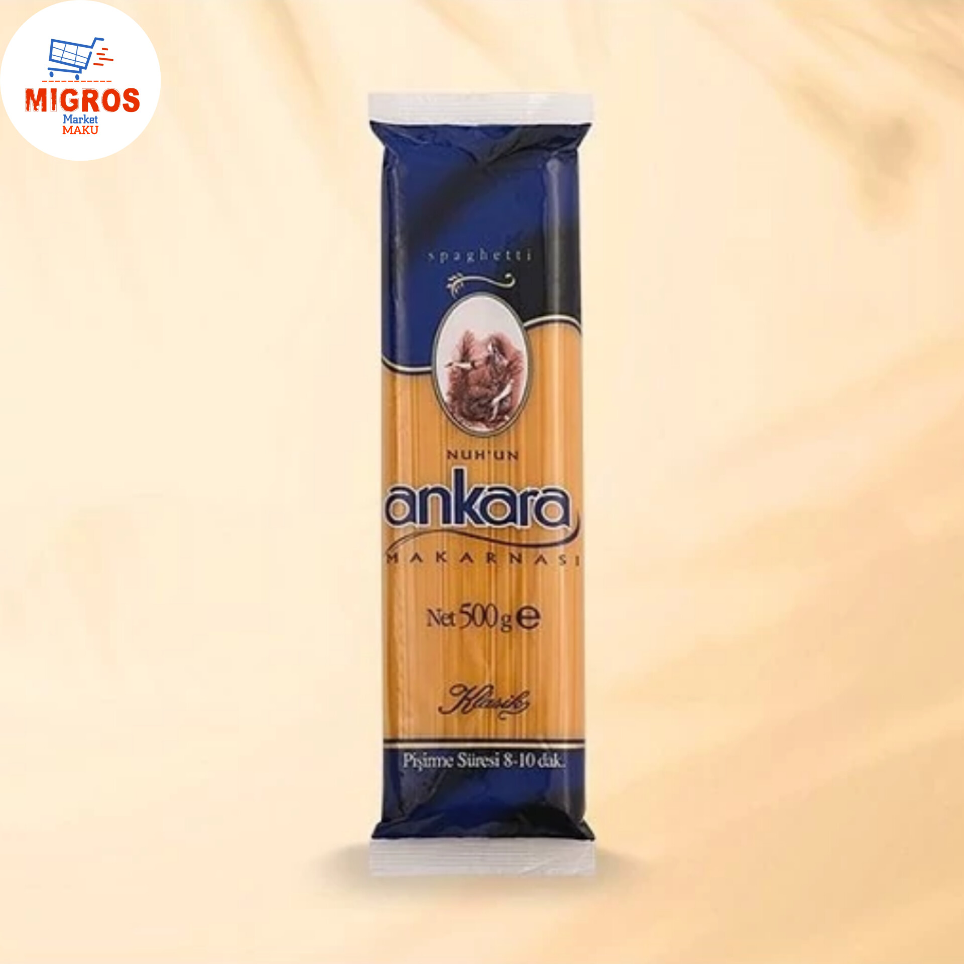 ماکارونی آنکارا (Ankara) مدل نازک 500گرمی