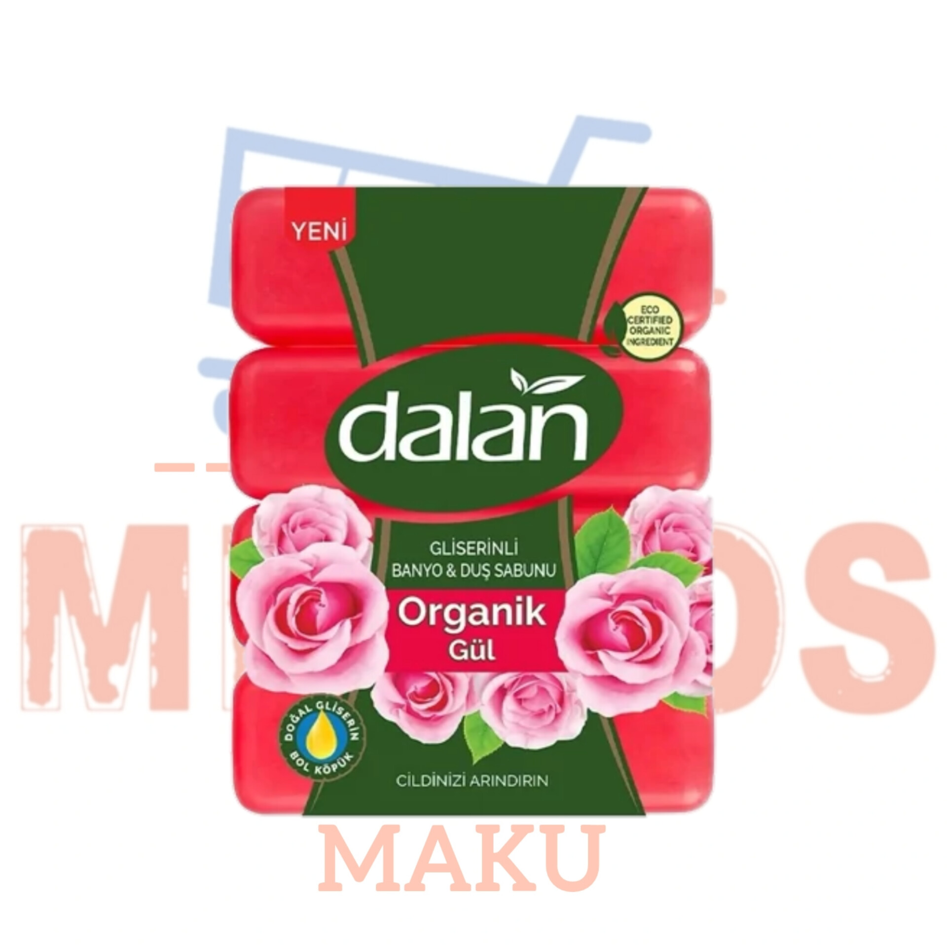 صابون دالان (dalan) با حاوی گل چهار تایی 600 گرمی اصل ترکیه و با کیفیت