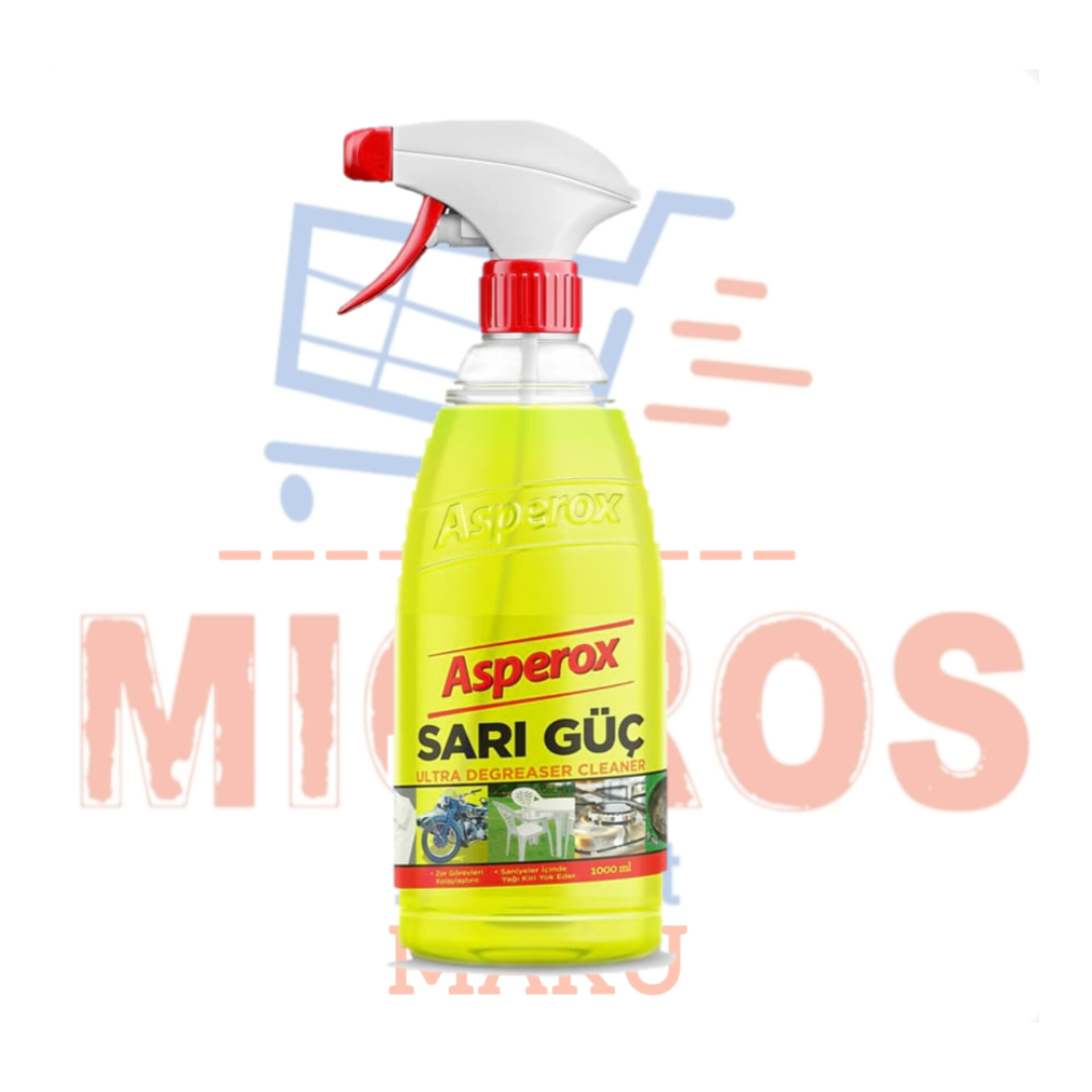 اسپری پاک کننده روغن آسپروکس (Asperox) ساری گوچ 1000میل