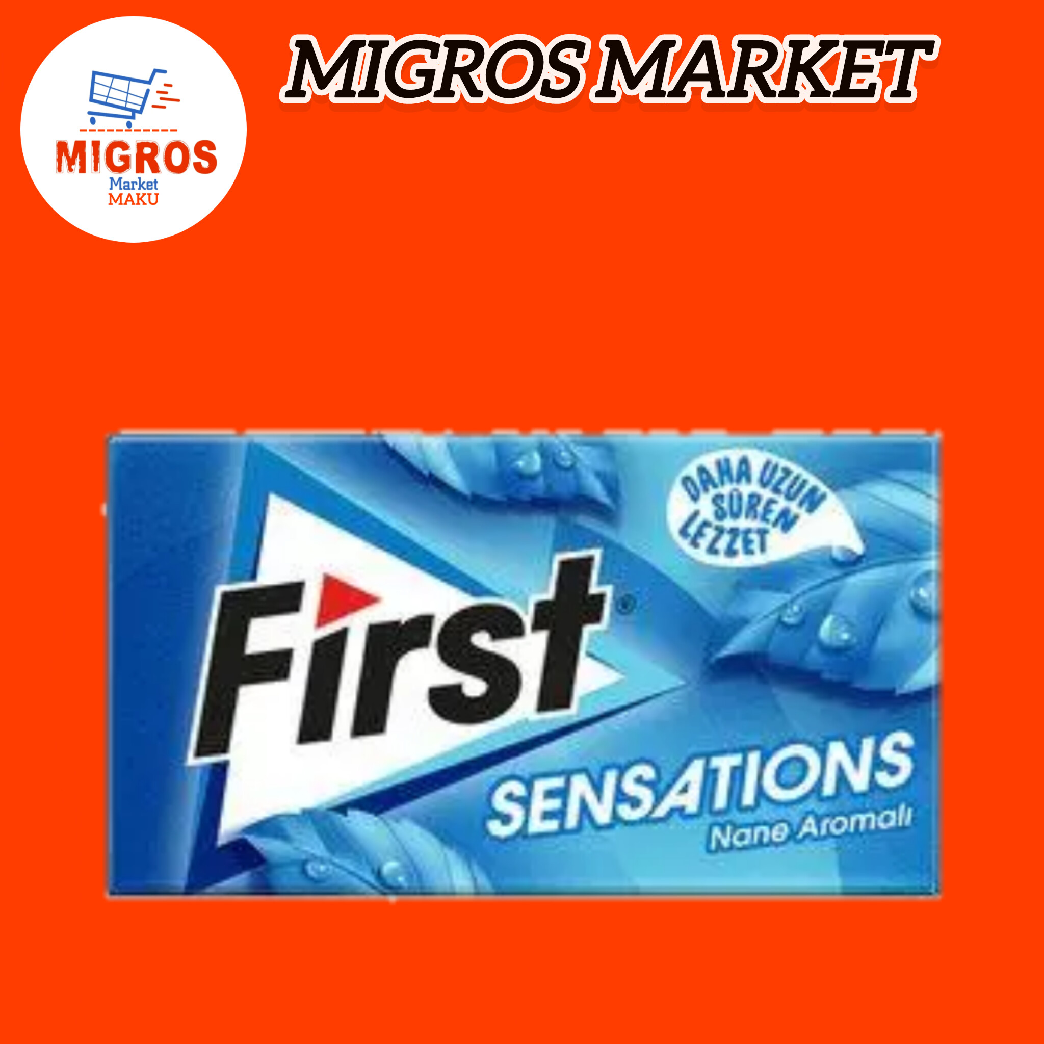 آدامس فرست ترکیه با طعم نعناع یخی(27گرمی)