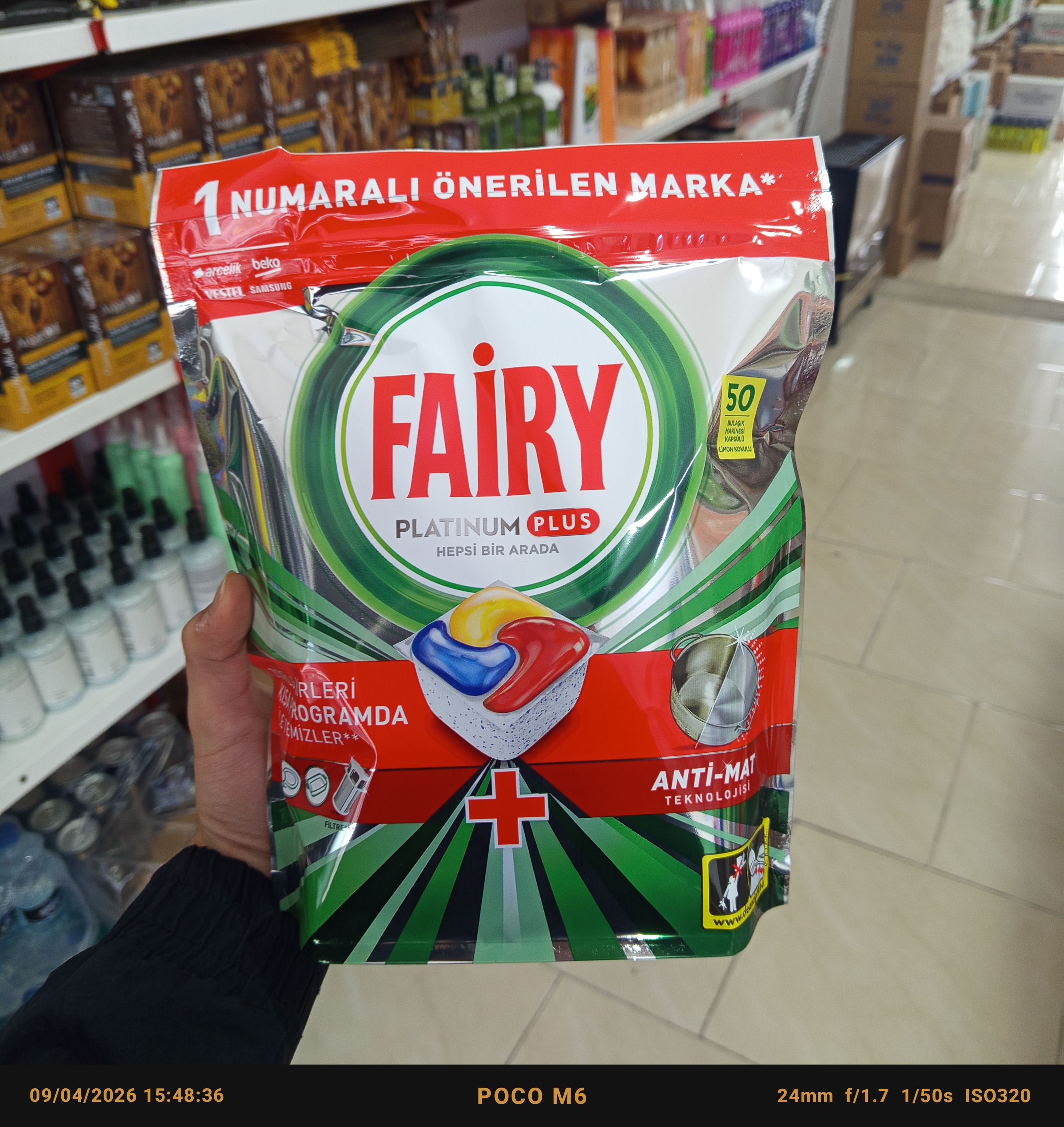 قرص فیری پلاتینیوم پلاس ۵۰ عددی