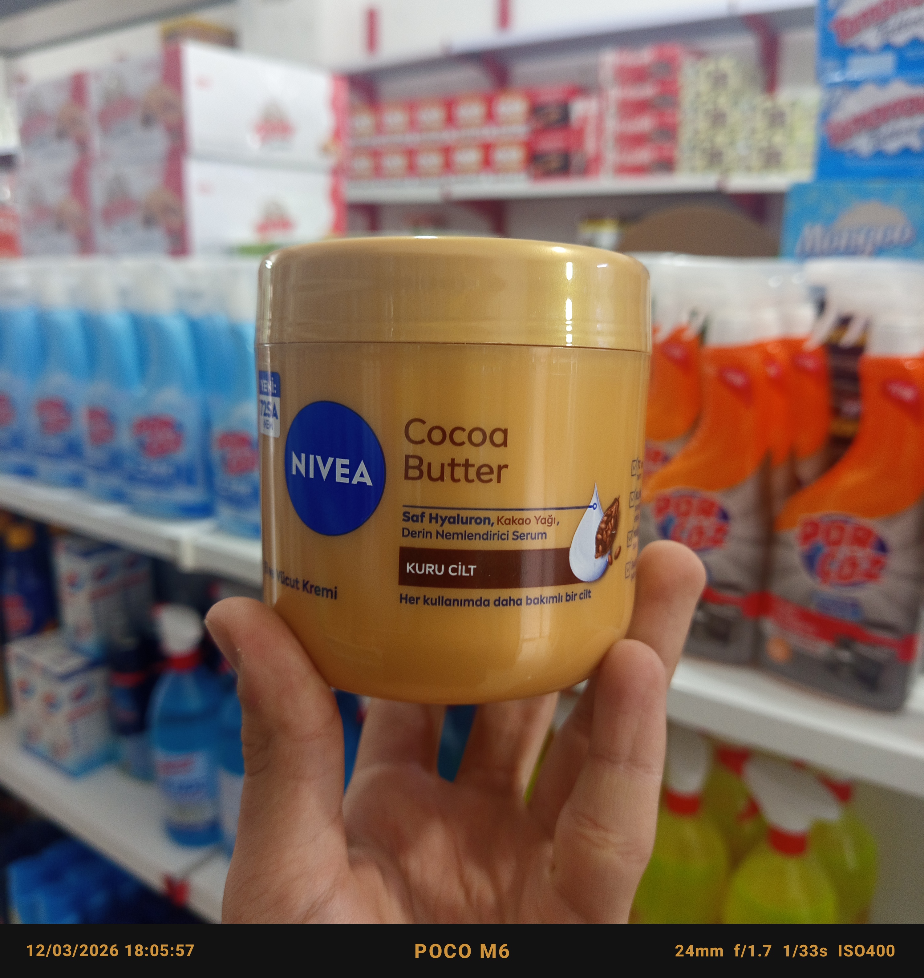 کرم آبرسان دست و صورت نیوا مخصوص برای پوست های خشک (400میلی)