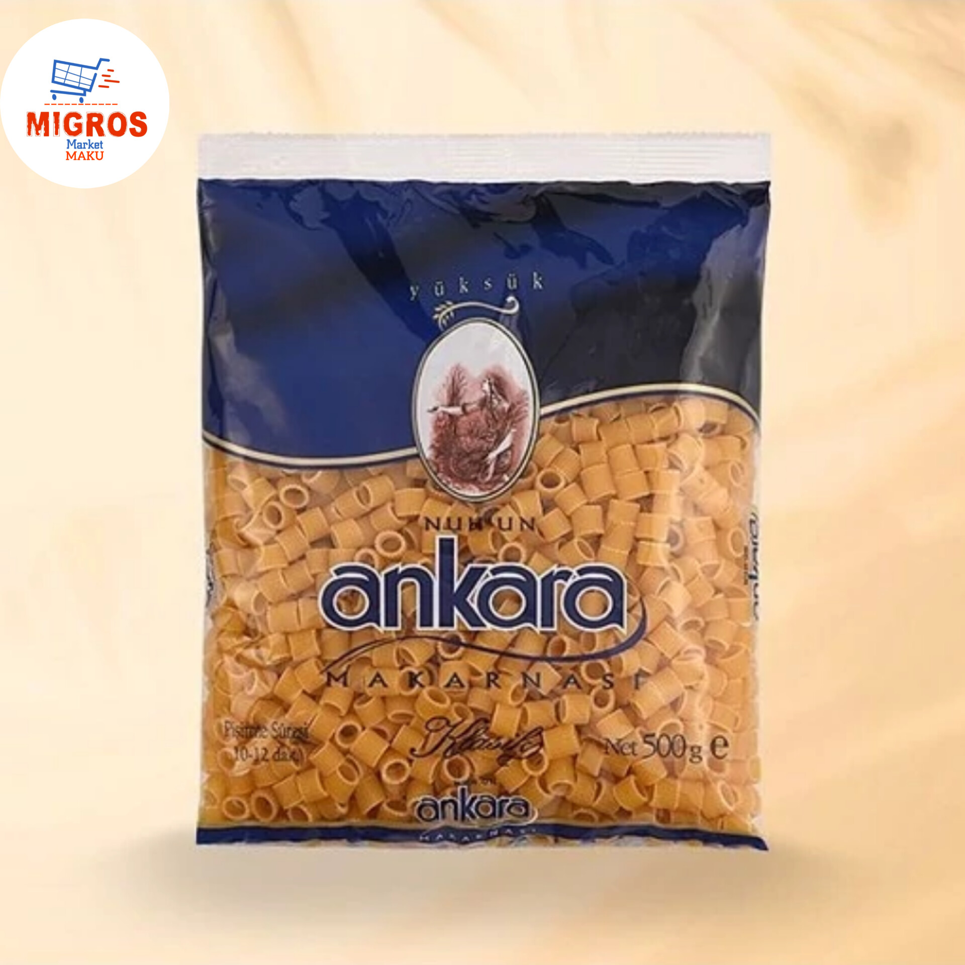 ماکارونی آنکارا (Ankara) مدل فرمی یوکسوک 500گرمی