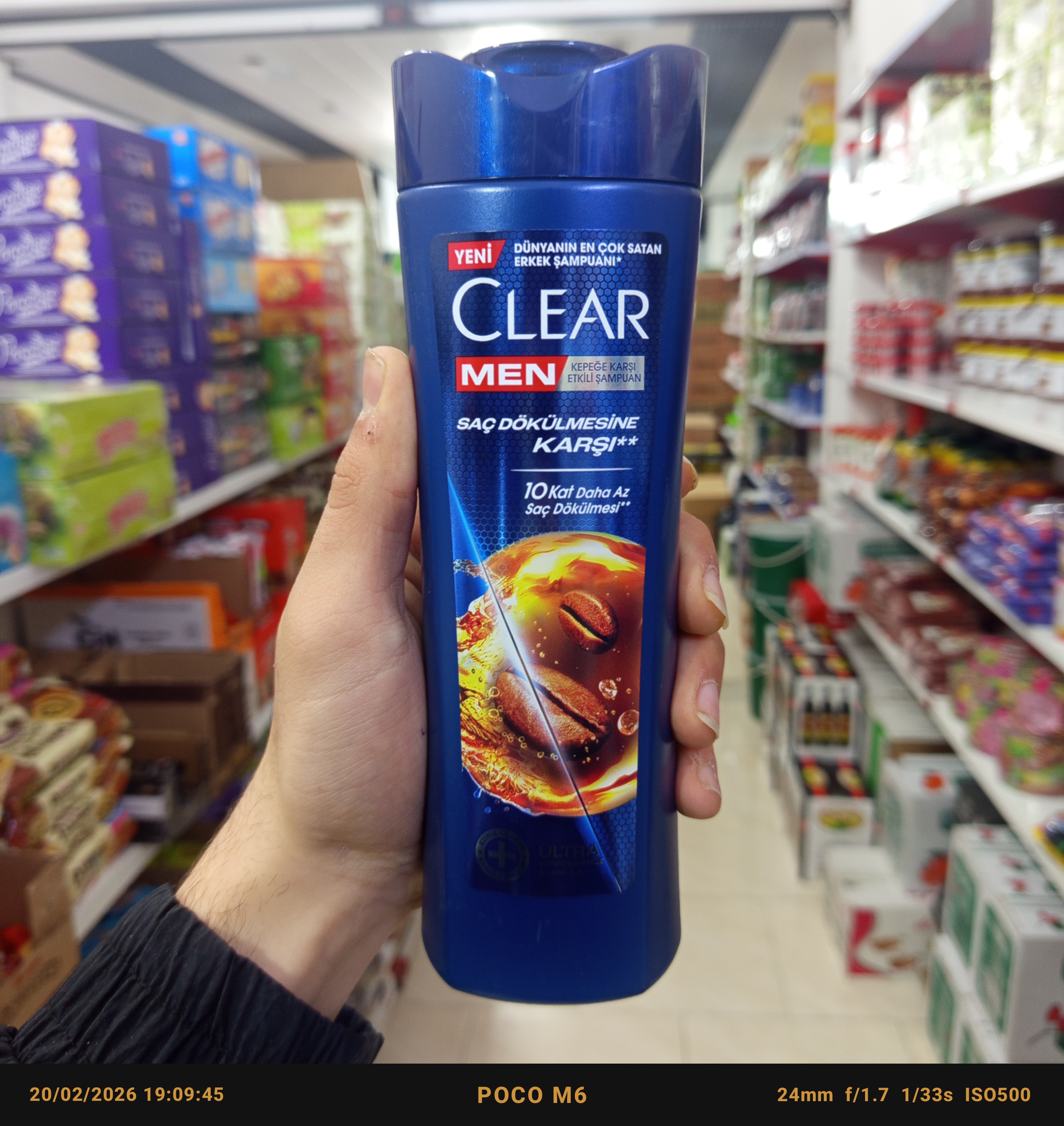 شامپو کلیر مردانه با حاوی عصاره قهوه(ضد ریزش)۳۵۰میل