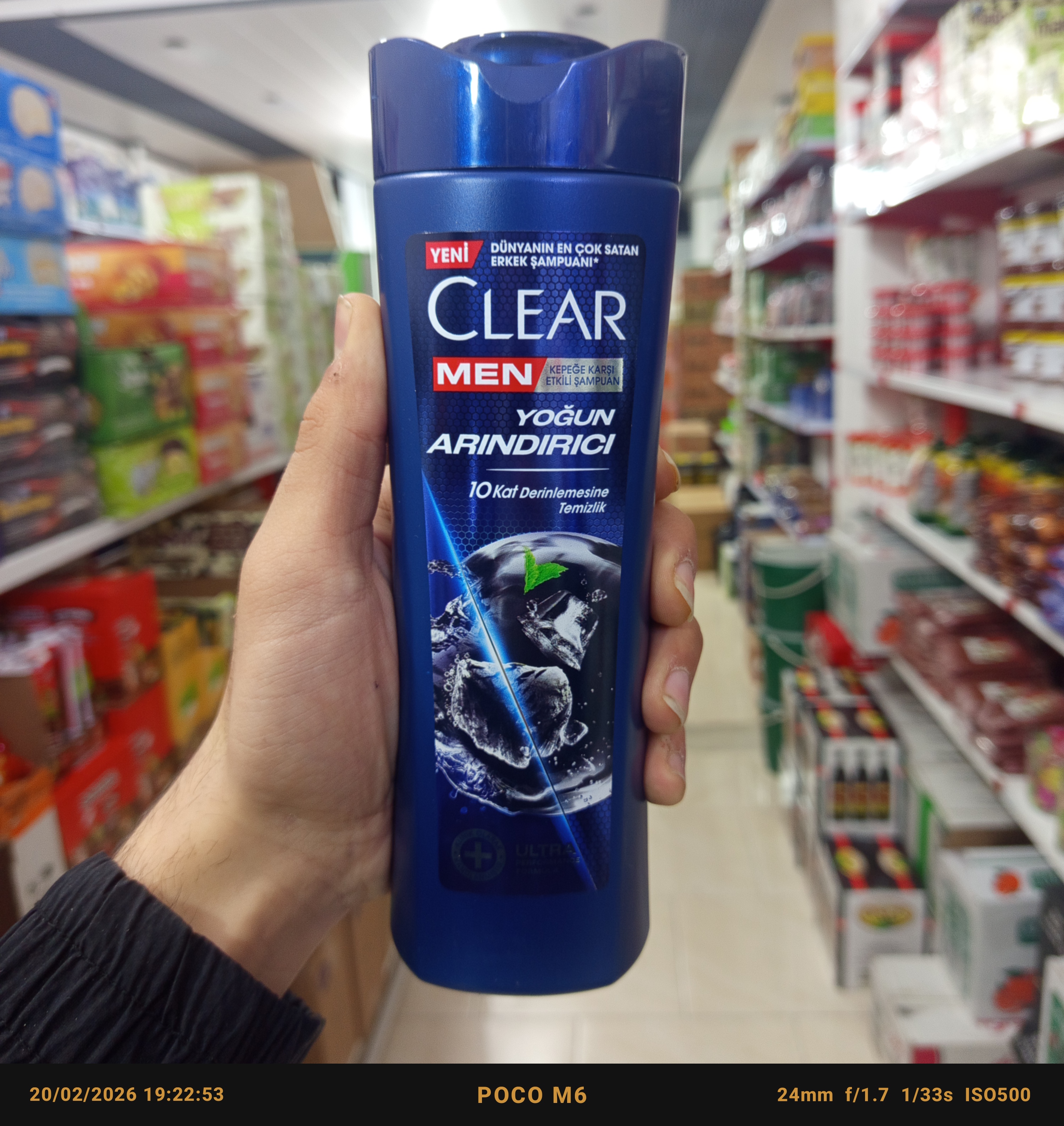 شامپو کلیر مردانه با حاوی(زغال و نعناع)۳۵۰میلی