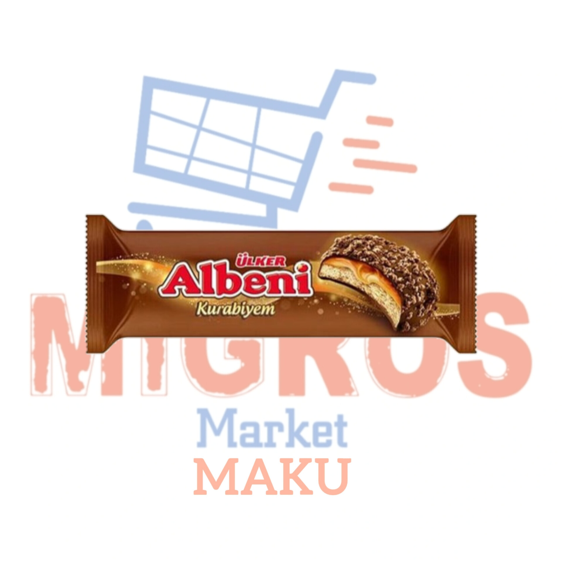 بیسکویت مغزدار اولکر آلبنی (albeni) 72گرمی