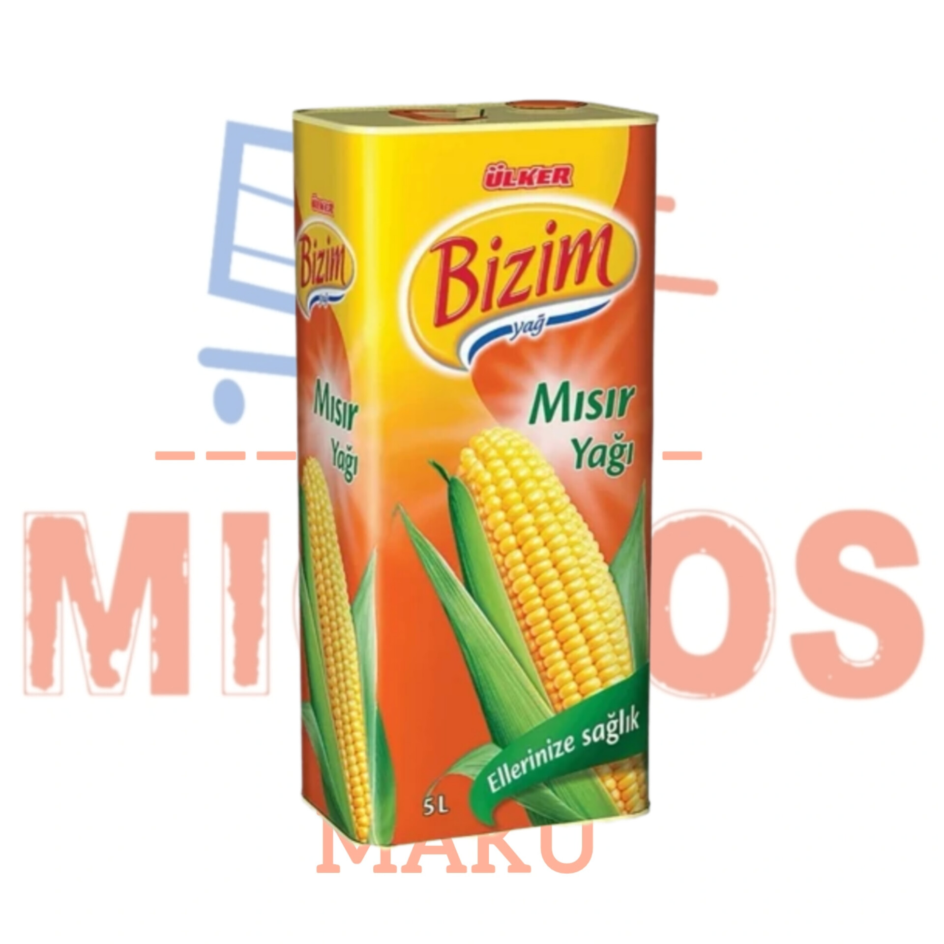 روغن ذرت بیزیم (bizim) 5 لیتری اصل ترکیه و با کیفیت عالی