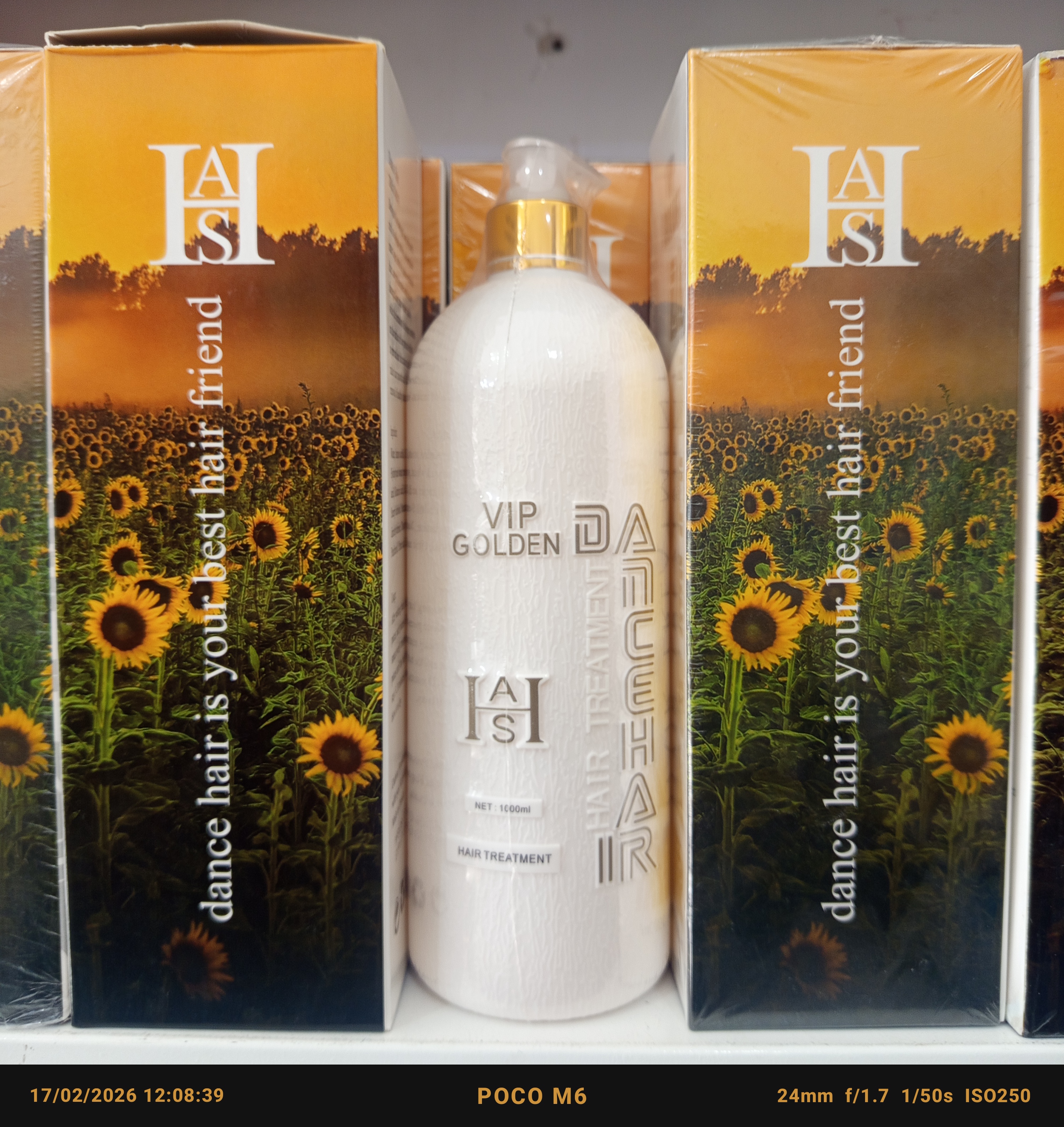 ماسک موی دنس هیر مدل (VIP golden) 1000میلی