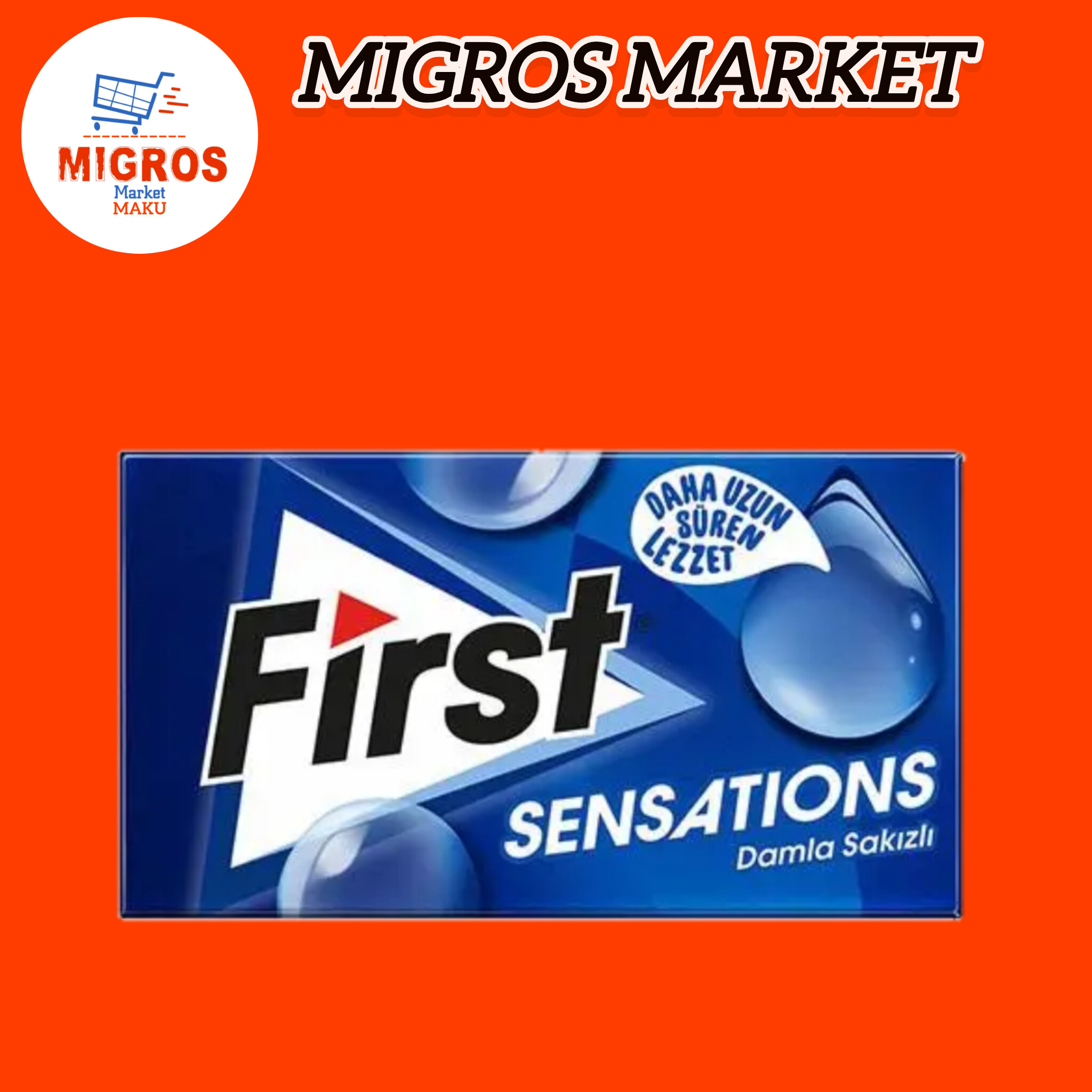 آدامس فرست ترکیه با طعم قطره آب/آدامس کوهی (27گرمی)