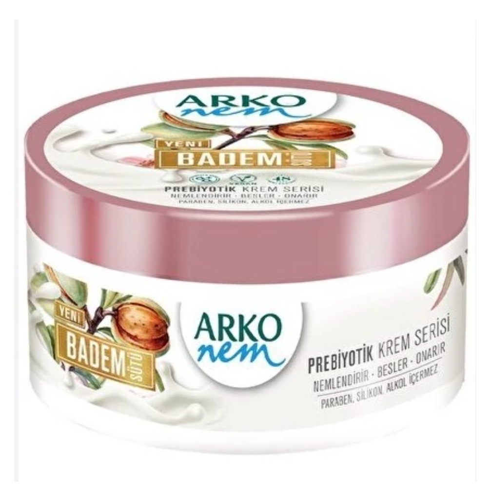 کرم مرطوب کننده دست آرکو نم با حاوی شیربادام 250میل اورجینال 100درصد