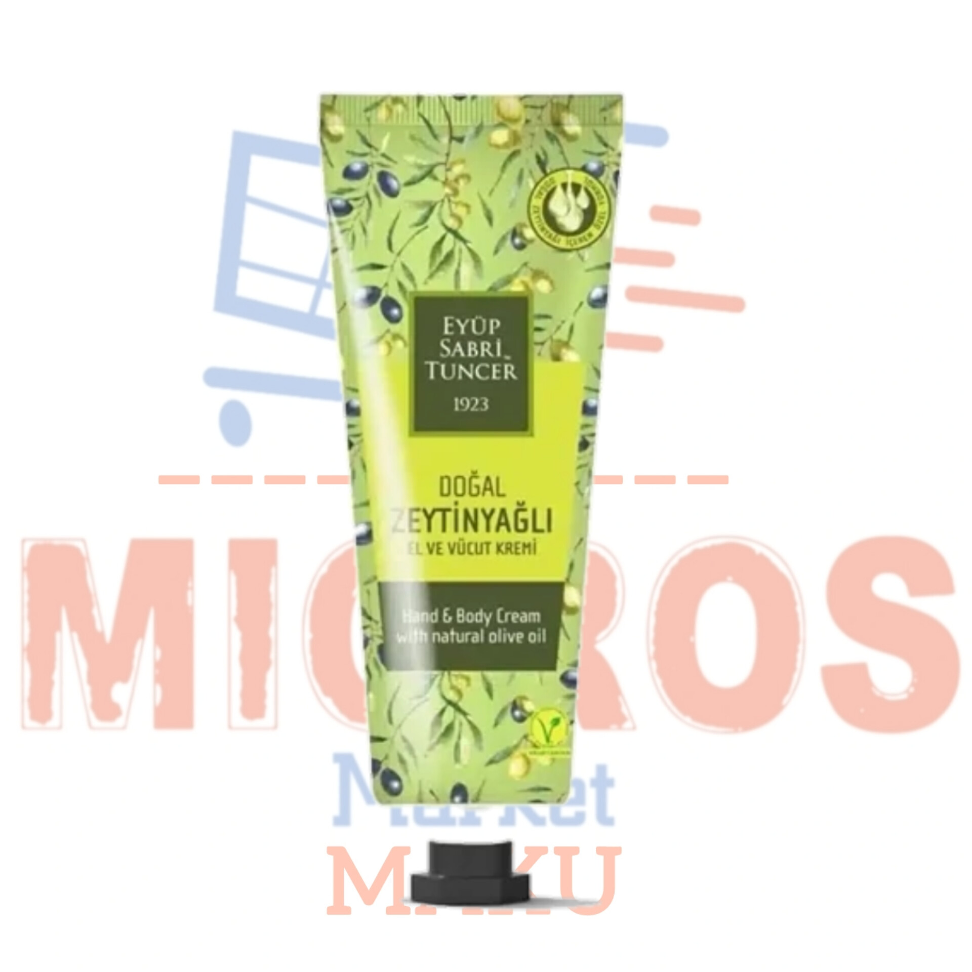 کرم صورت و بدن ایوب صبری با حاوی روغن زیتون طبیعی 50میل