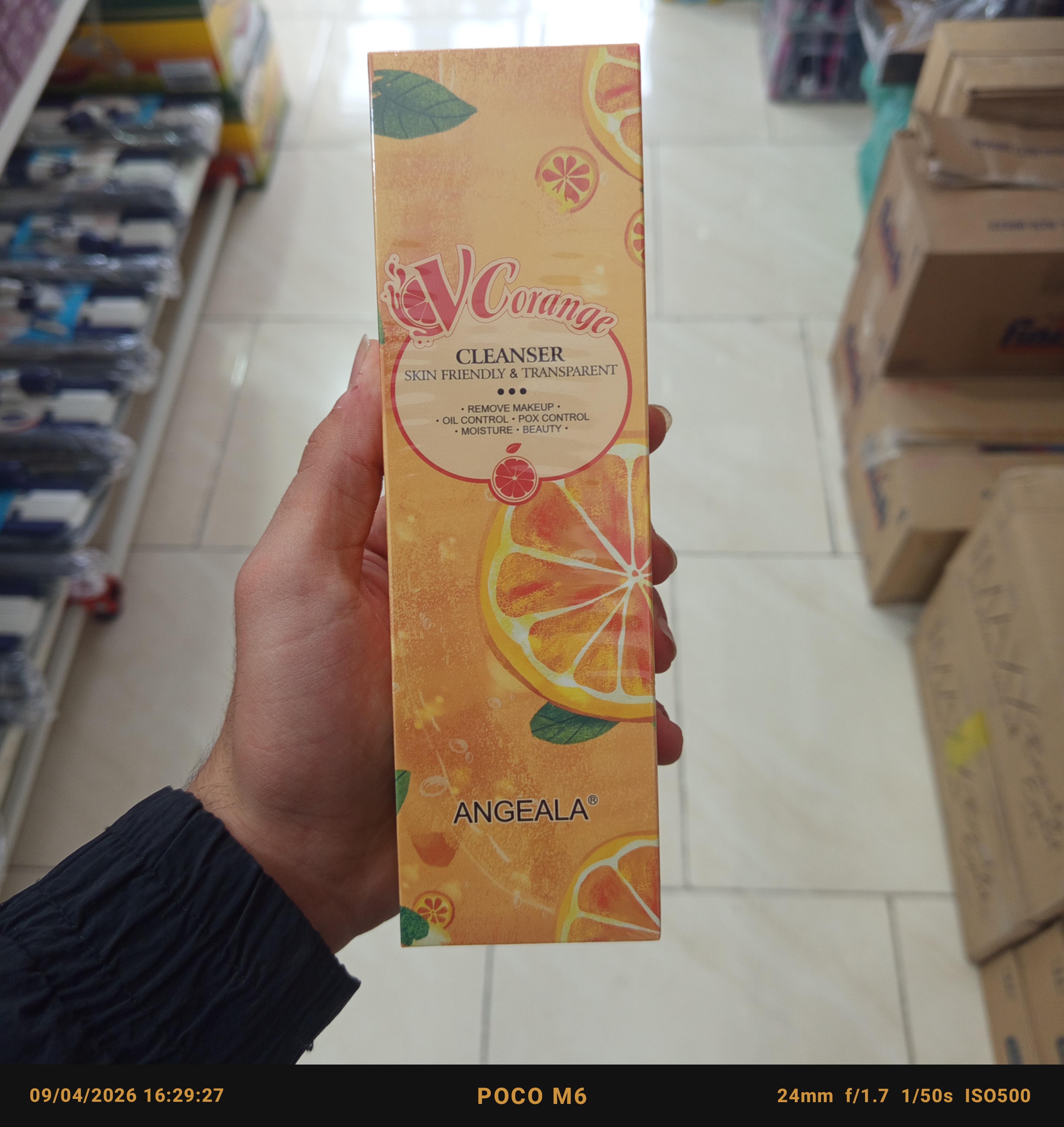 فوم شستشوی صورت آنگلا ۱۵۰ میلی