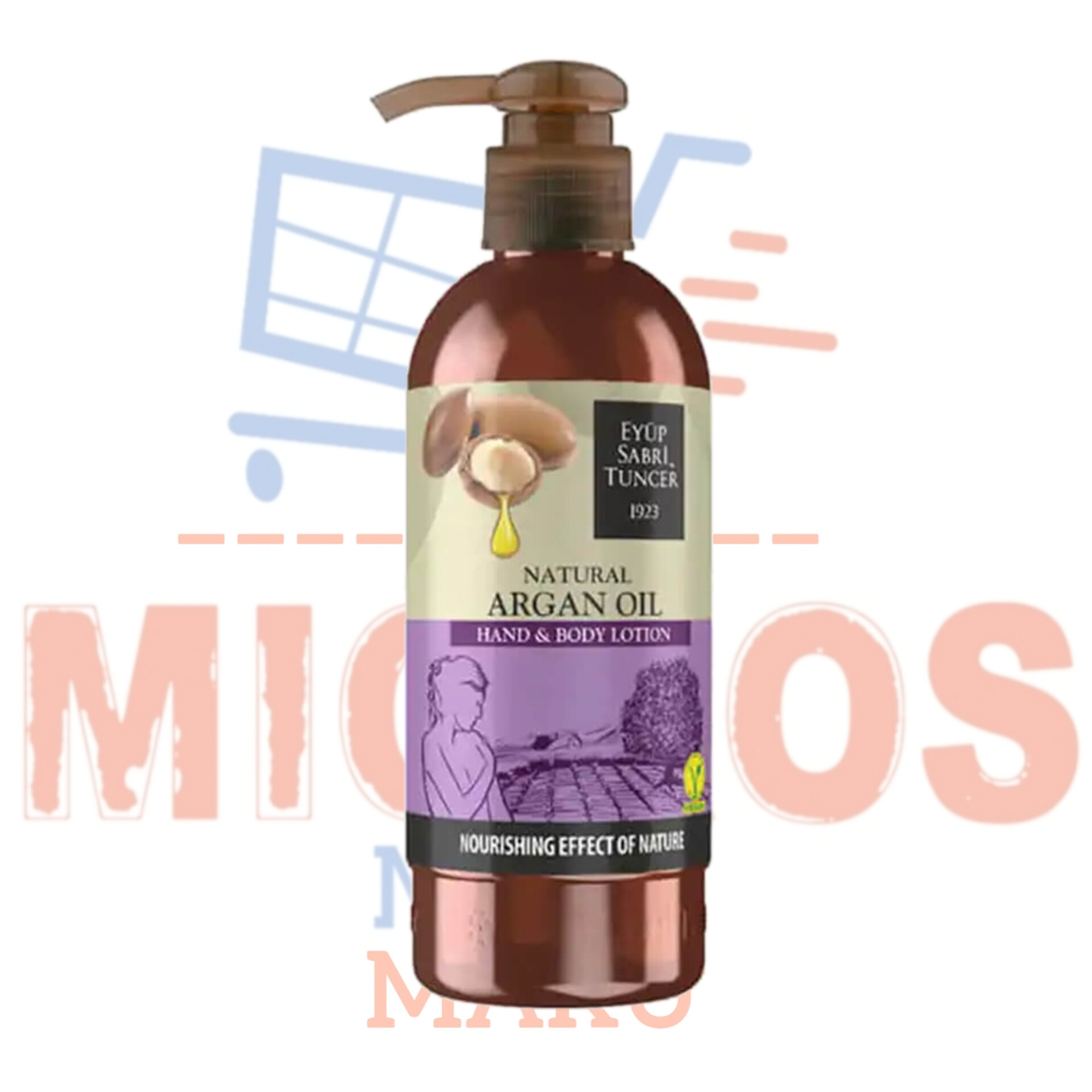 کرم لوسیون دست و بدن ایوب صبری با عصاره روغن آرگان (250میلی)